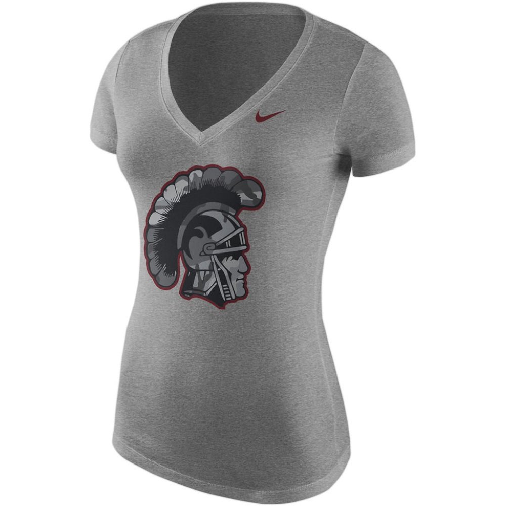 🆕 Nike USC Trojans Fly Over Camo V-Neck Shirt